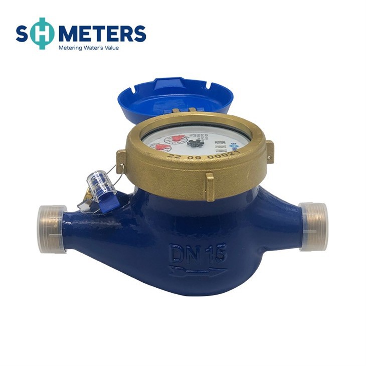 Brass 15mm Multi-jet Cold Water Meter For Household