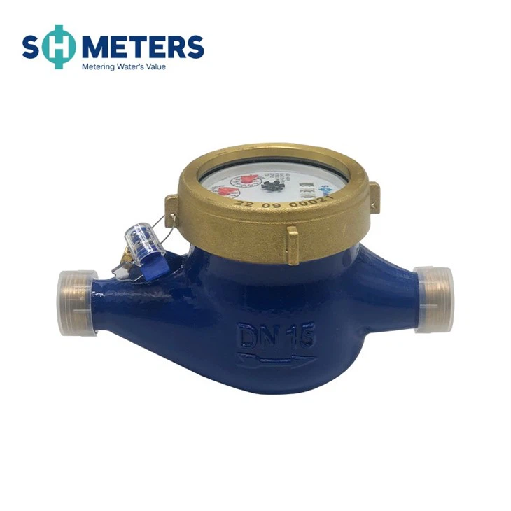 Brass 15mm Multi-jet Cold Water Meter For Household