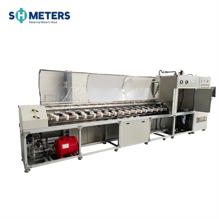 Piston Water Meter Test Bench For Ultrasonic Water Meters