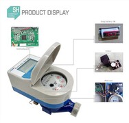 عداد المياه اللاسلكي الذي يتم التحكم فيه عن بعد عن طريق الصمام